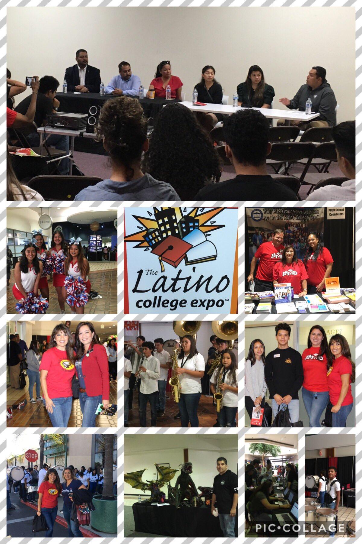 Alcott was at the Latino College Expo